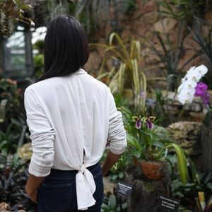 NWT Fifteen Twenty Tie Turtleneck Sweater